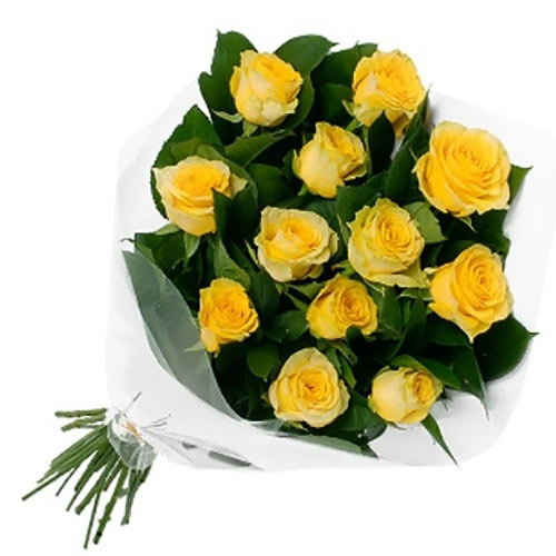 Фото товара 11 желтых роз в Каменец-Подольском