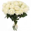 Фото товара 21 белая роза в Каменец-Подольском