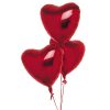 Фото товара 3 фольговані кульки у формі серця в Каменец-Подольском