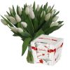 Фото товара 101 червоний тюльпан у коробці в Каменец-Подольском