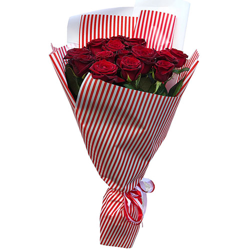 Фото товара 15 красных роз в Каменец-Подольском