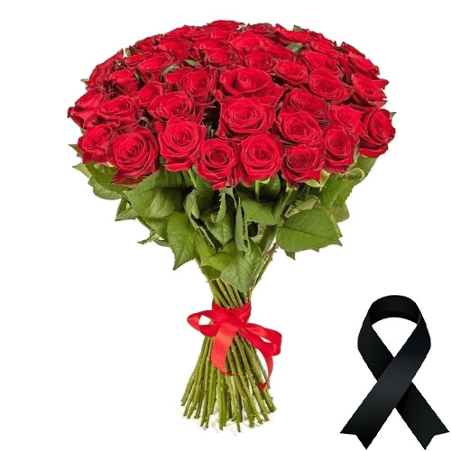 Фото товара 50 красных роз в Каменец-Подольском