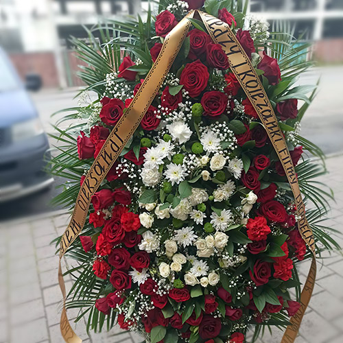 Фото товара Венок на похороны №3 в Каменец-Подольском