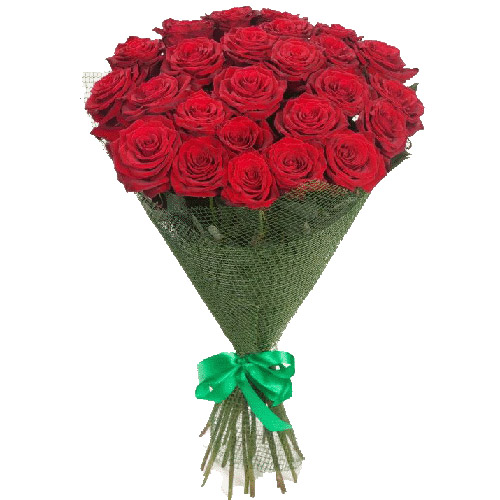 Фото товара 25 красных роз в Каменец-Подольском