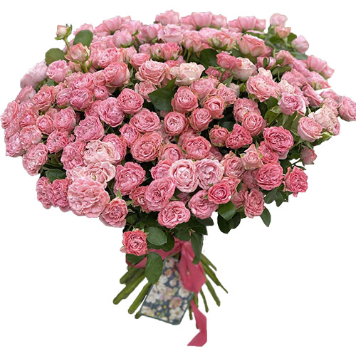 Фото товара 33 кустовые пионовидные розы в Каменец-Подольском