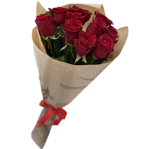 Фото товара Букет красных роз 11 шт в Каменец-Подольском
